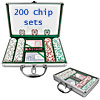 Poker Chips Sets (200) Chips