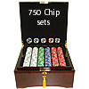 Poker Chips Sets (750) Chips