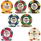 Pharoah's Club Clay Poker Chips