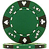 Tri-Color 14 Gram Ace King Suited Chip