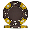 Tri-Color 14 Gram Ace King Suited Chip