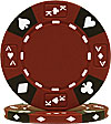 Tri-Color 14 Gram Ace King Suited Chip