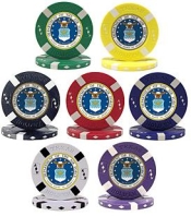 US Air Force Poker Chips