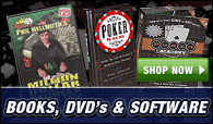 Poker Merchandise - Poker Books, DVD's & Software