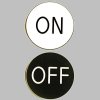On / Off Chip Button for Craps