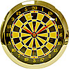Dartboard Quartz Clock