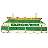 Nine Ball Stained Glass 40 Inch Lighting Fixture