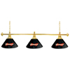 Budweiser 60 inch 3 Shade Lamp Billiard Pool Table Light