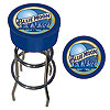 Blue Moon Padded Bar Stool