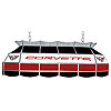 Corvette C5 Stained Glass 40 inch Lighting Fixture