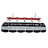 Corvette C6 Stained Glass 40 inch Lighting Fixture