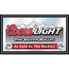 Coors Light Wood Framed Mirror BIG 15 x 26 inches