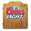 Coors Light Dart Cabinet Includes Darts and Board