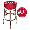 University of Utah Padded Bar Stool
