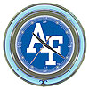 Air Force Academy Academy Neon Clock - 14 inch Diameter