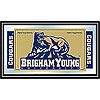 BYU Logo and Mascot Framed Mirror