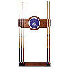 Texas Christian University Wood & Mirror Wall Cue Rack