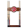 University of Utah Wood & Mirror Wall Cue Rack