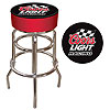 Coors Light Racing Logo Padded Bar Stool