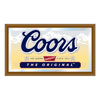 Coors Wood Framed Mirror BIG 15 x 26 inch