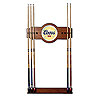 Coors Original 2 piece Wood and Mirror Wall Cue Rack