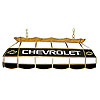 Chevy Bow Tie Stained Glass 40 inch Lighting Fixture