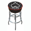 Four Aces Spade Logo Padded Bar Stool