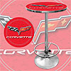 Corvette C6 Pub Table - Red