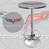 Corvette C6 Pub Table - Silver