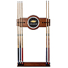 Chevrolet 2 piece Wood and Mirror Wall Cue Rack