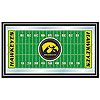 University of Iowa Football Field Framed Mirror