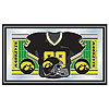 University of Iowa Football Framed Jersey Mirror
