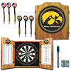 University of Iowa Dart Cabinet - Includes Darts and Board
