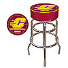 Central Michigan University Padded Bar Stool