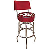 Texas A&M University Padded Bar Stool with Back