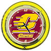 Central Michigan University Neon Clock - 14 Inch Diameter