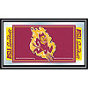 Arizona State University Logo and Mascot Framed Mirror
