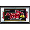 Illinois State University Logo and Mascot Framed Mirror