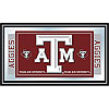 Texas A&M University Logo and Mascot Framed Mirror