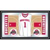 Ohio State Basketball Framed Jersey Mirror