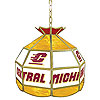 Central Michigan U Stained Glass Tiffany Lamp - 16 Inch