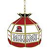 Miami University, Ohio Stained Glass Tiffany Lamp - 16 Inch