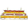 Central Michigan U Stained Glass 40 Inch Tiffany Lamp