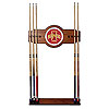 Iowa State University Wood and Mirror Wall Cue Rack