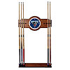 University of Maine Wood and Mirror Wall Cue Rack