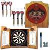 Brown University Dart Cabinet with Darts and Board