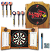 Illinois State University Dart Cabinet with Darts and Board