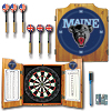 University of Maine Dart Cabinet with Darts and Board