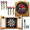 Miami University, Ohio Dart Cabinet w/ Darts and Board