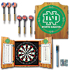University of North Dakota Dart Cabinet with Darts and Board